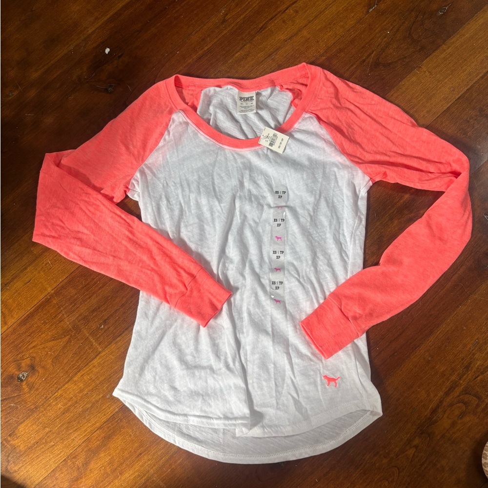 Victoria's Secret Pink Long Sleeve Shirt-NWT